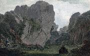 John William Edy Romantic scene in Heliesund oil painting picture wholesale